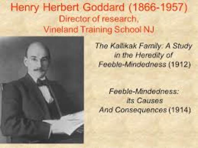 Henry Herbert Goddard (1928)
