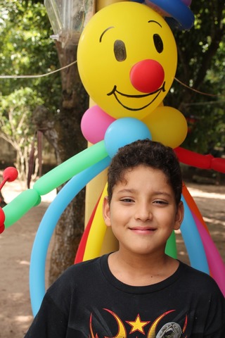 En el cumpleaños de mi abuela