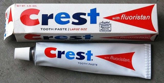 Crest toothpaste