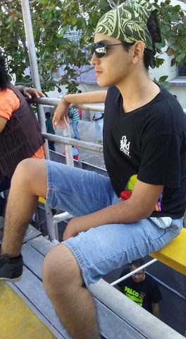 En palco en la batalla de flores