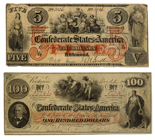Civil War (printing currency)