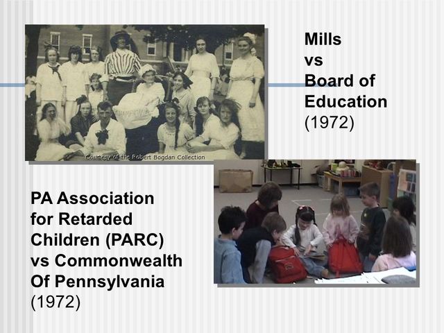 Mills V Board of Education