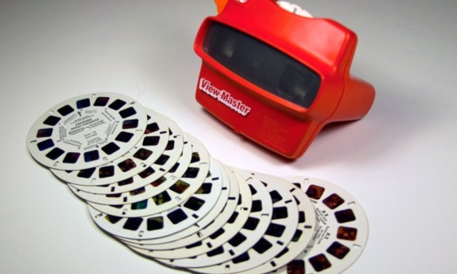 Gafas con imagenes en disco