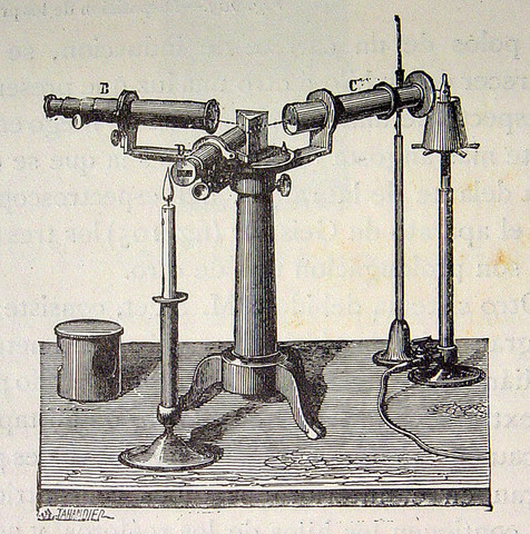 Robert Wilhelm Bunsen y Gustav Robert