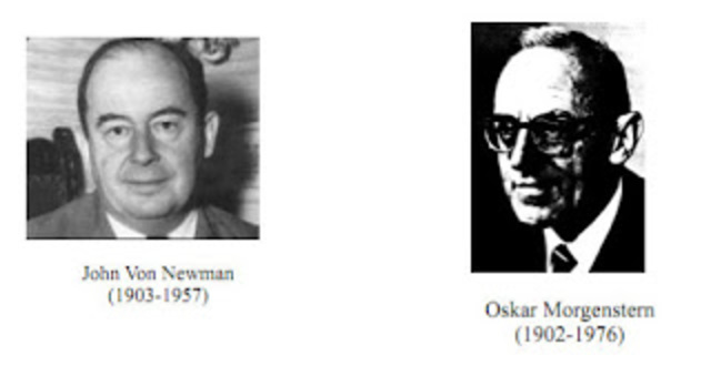 JOHN VON NEUMANN Y OSKAR MORGENSTERN