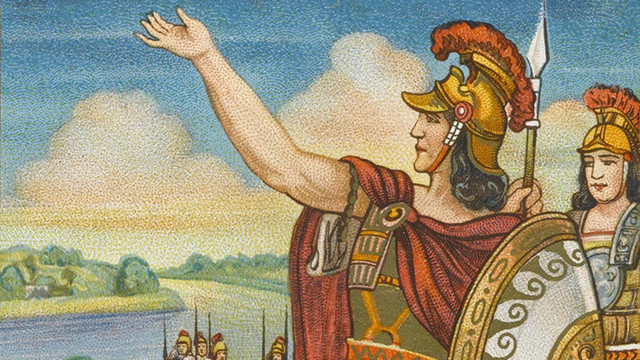 Alexander Magno invades Egypt