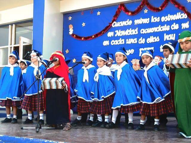 at Santa Angela School