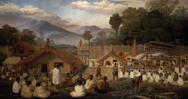 Maori first arrive in New Zealand.