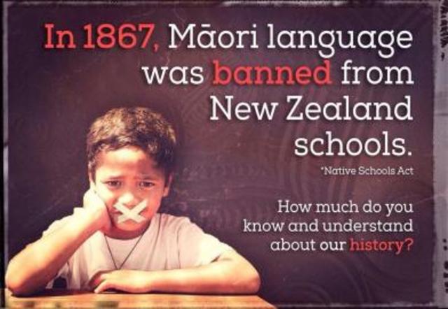 Maori language abolished from schools