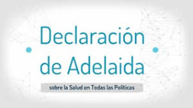 Declaración de Adelaida sobre la Salud en Todas las Políticas (Australia)