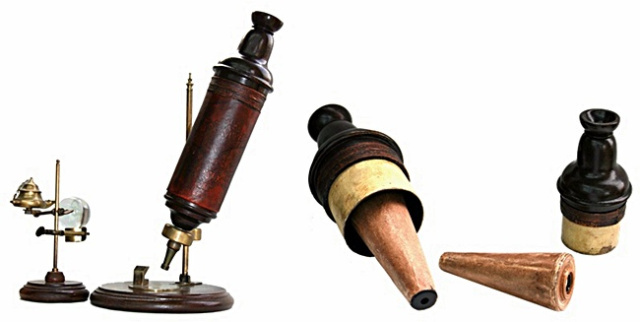 Microscopio de Robert Hooke