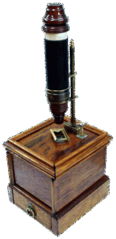 Microscopio de Guillaume Ménard