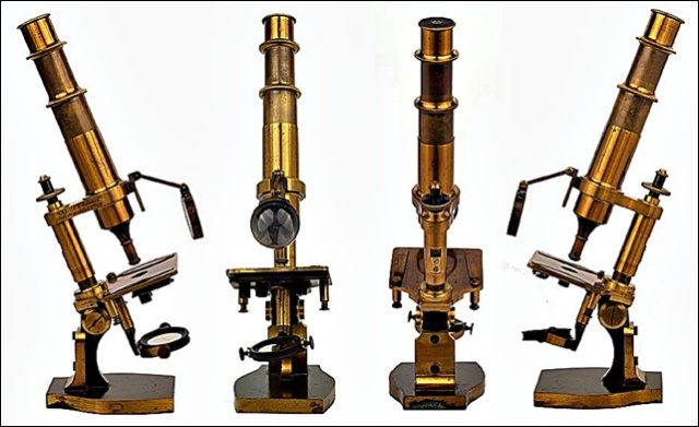 Microscopio de Camille Sébastien Nachet