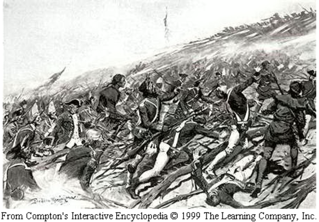 England and France 1754