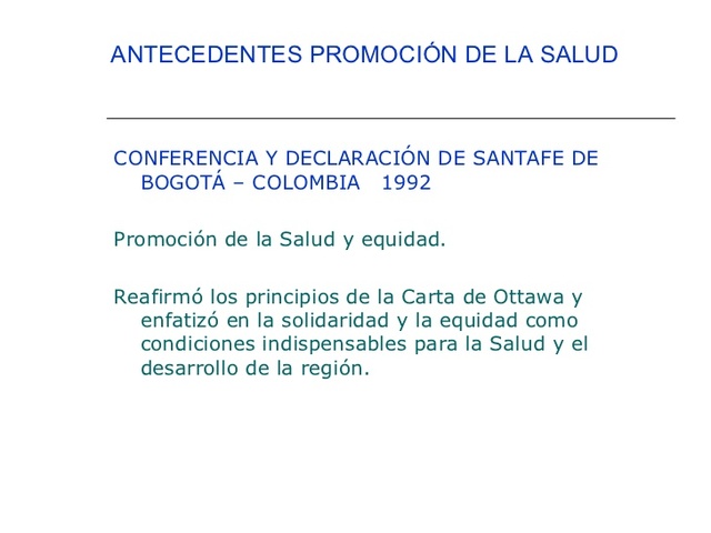 Declaración de Santa Fe de Bogota