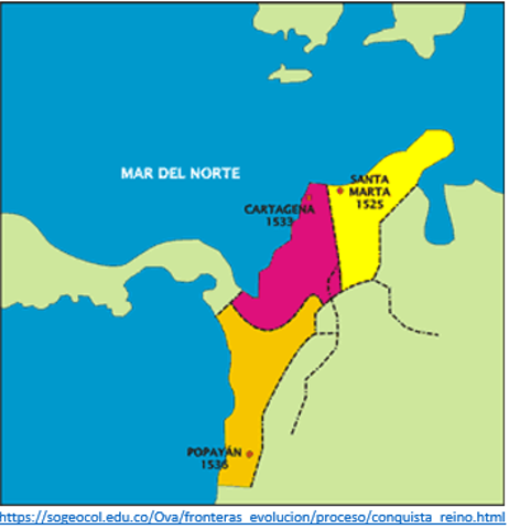 Las primeras gobernaciones