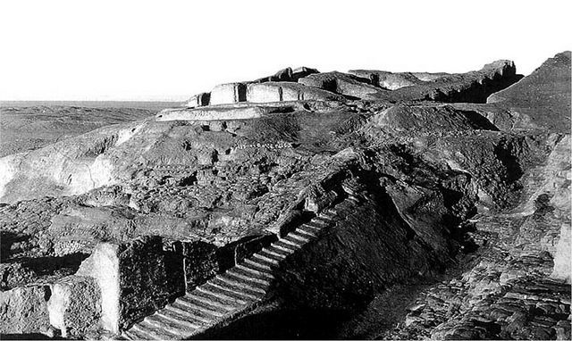 Anu Ziggurat and White Temple, Ancient Mesopotamia, c. 3300-3000 BCE