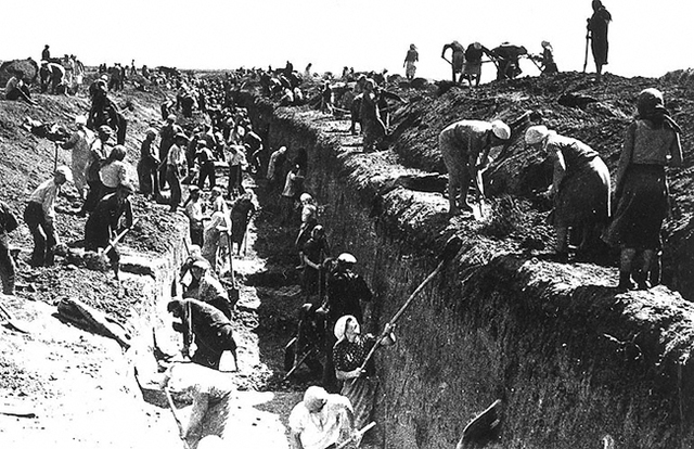 Окружение советских частей около города Вязьма