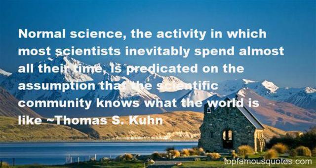 Kuhn: Normal Science 1