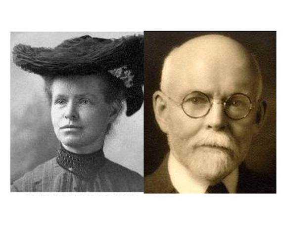 Edmund Beecher Wilson (1856-1939) y Nettie Maria Stevens (1861-1912)