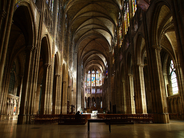 Church of Saint-Denis, France (Gothic Architecture)