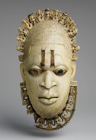 Hip Pendant Representing an Iyoba, Benin City, Nigeria (African Art)