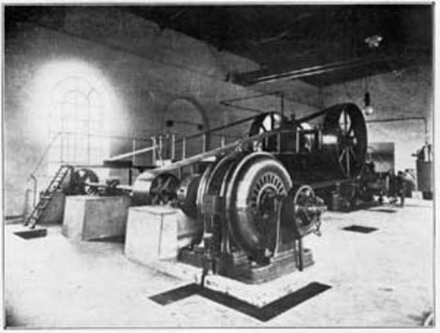 Los primeros generadores eléctricos  (1893)