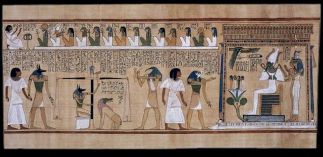 Judgement of Hunefer Before Osiris, Ancient Egypt, c. 1275 BCE