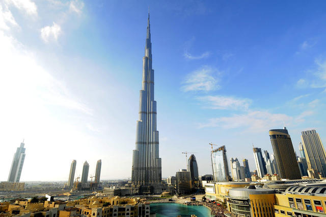 El Burj Khalifa es el mayor rascacielos del mundo (2004 -2010)