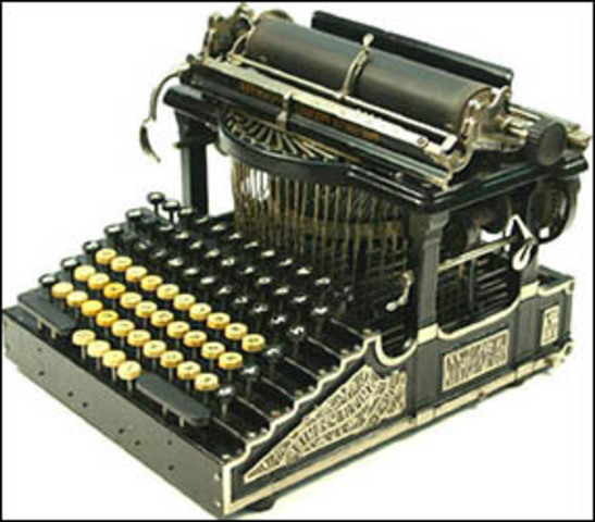 CREACIÓN DE LA MAQUINA DE ESCRIBIR