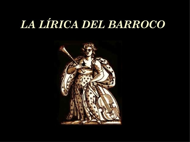 La Lírica Barroca