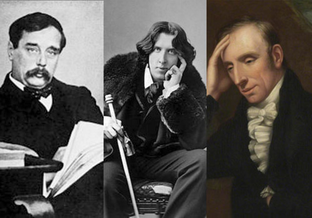 Autores de la poesía romántica.