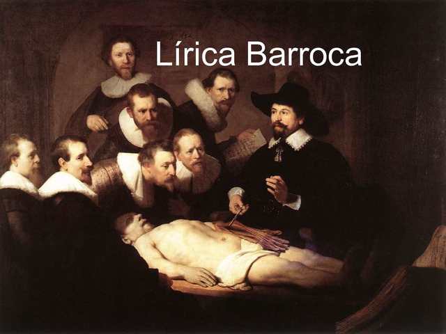 La lírica de barroca