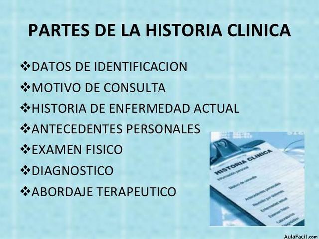 HISTORIA CLÍNICA
