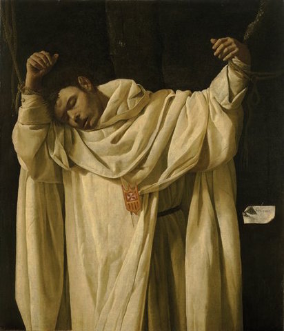 The Martyrdom of Saint Serapion by Francisco de Zurbarán, Baroque (1628)