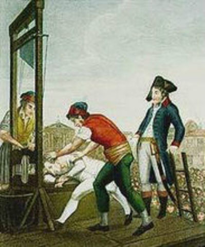 Robespierre death