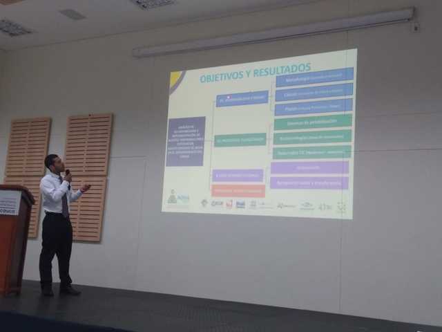 Participó con Ponencia Magistral en el 1er Foro Regional del Agua “Gestión del Recurso hídrico”