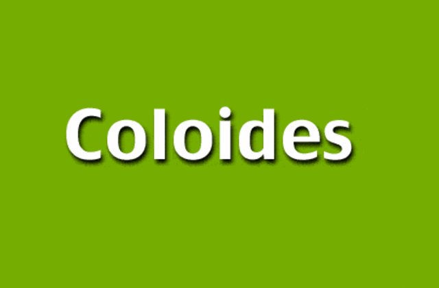 Primeros estudios de los coloides