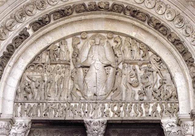 The Last Judgment, Gislebertus, Romanesque, 1120–1130 or 1130–1145 CE
