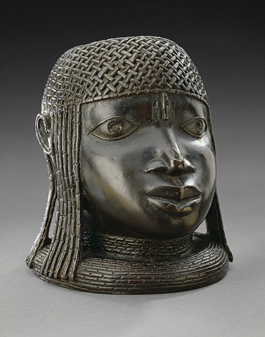 Memorial Head of an Oba (King), African, c. 1500–1600 CE