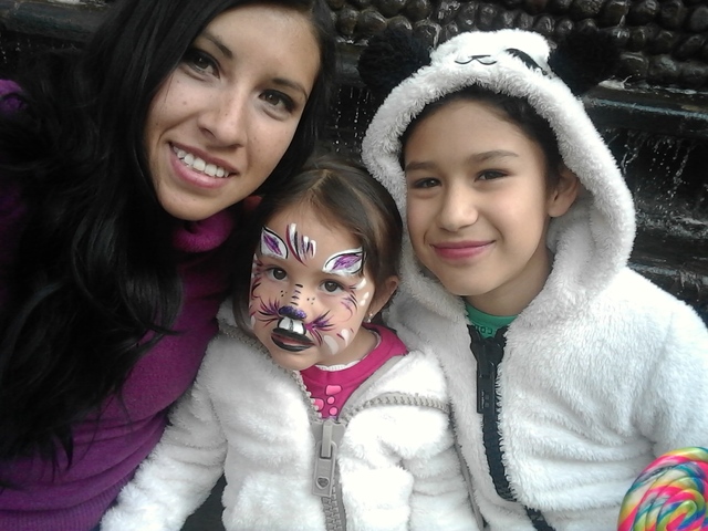 En estos momentos muy feliz