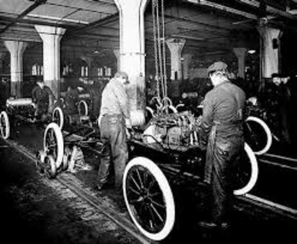 Ford creo la cadena de producción