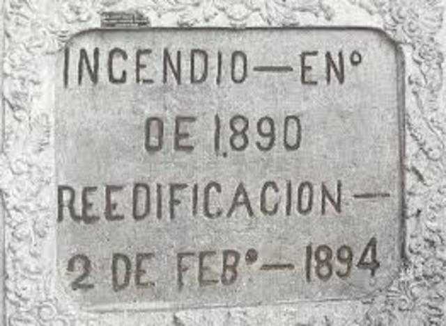 INCENDIO DESTRUYE LA ALDEA DE VILLAVICENCIO.