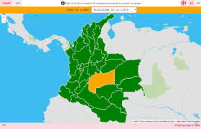 VILLAVICENCIO ELEGIDA COMO LA CAPITAL DE LA INTENDENCIA DEL META.