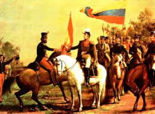 INICIO DE LA GUERRA DE INDEPENDENCIA