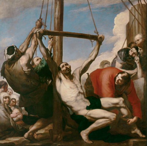 The Martyrdom of Saint Philip by José de Ribera in Italy (ca. 1639 CE).