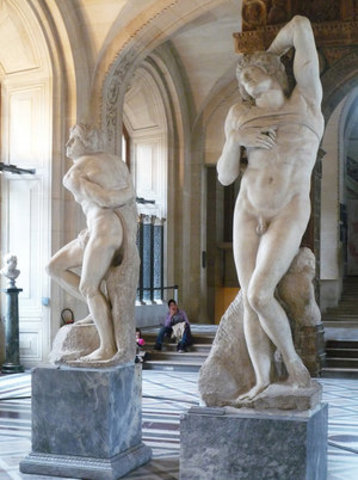 Dying and Rebellious Slaves | Michelangelo | Renaissance | 1513 CE