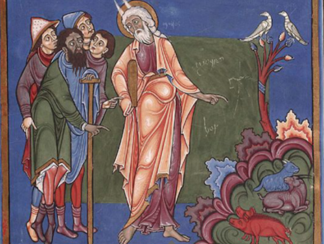 The Bury Bible; 1130-1135; Bury St Edmunds, England, Corpus Christi College