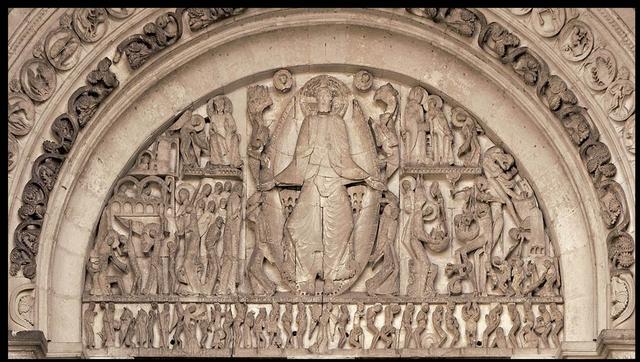 The Last Judgment, Gislebertus, Romanesque, c. 1130-1146 CE