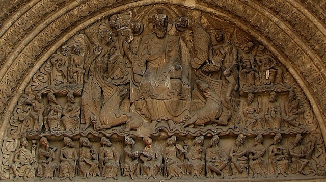 Christ in Majesty, Saint Pierre, Romanesque Era, 1115 CE